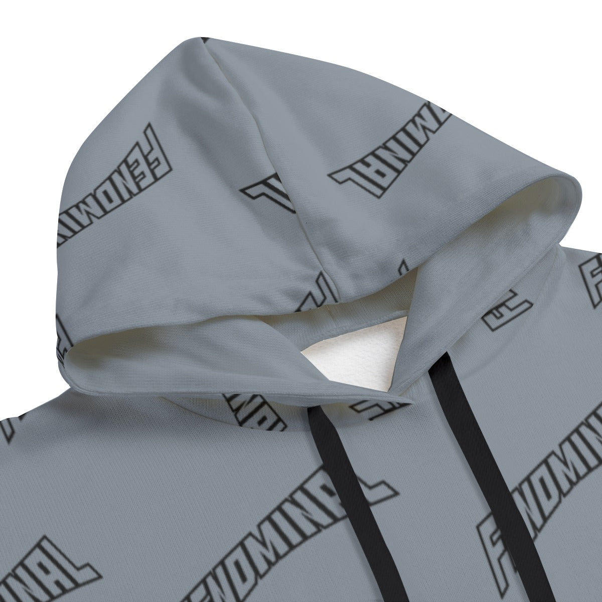 Fenom Fleece Hoodie-Wolf Grey - Fenominal Fitness