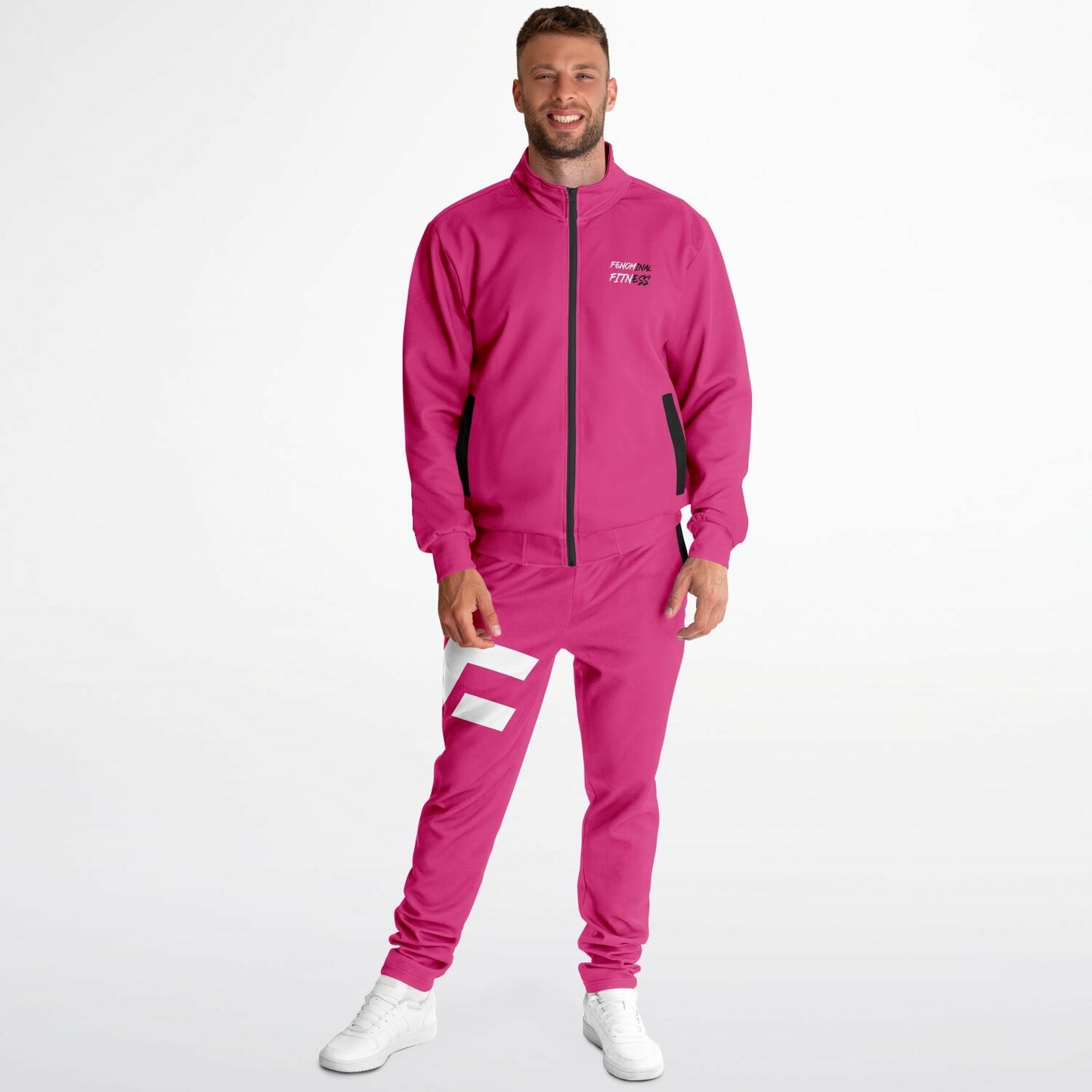 Pink Fenom Jumpsuit copy - Fenominal Fitness