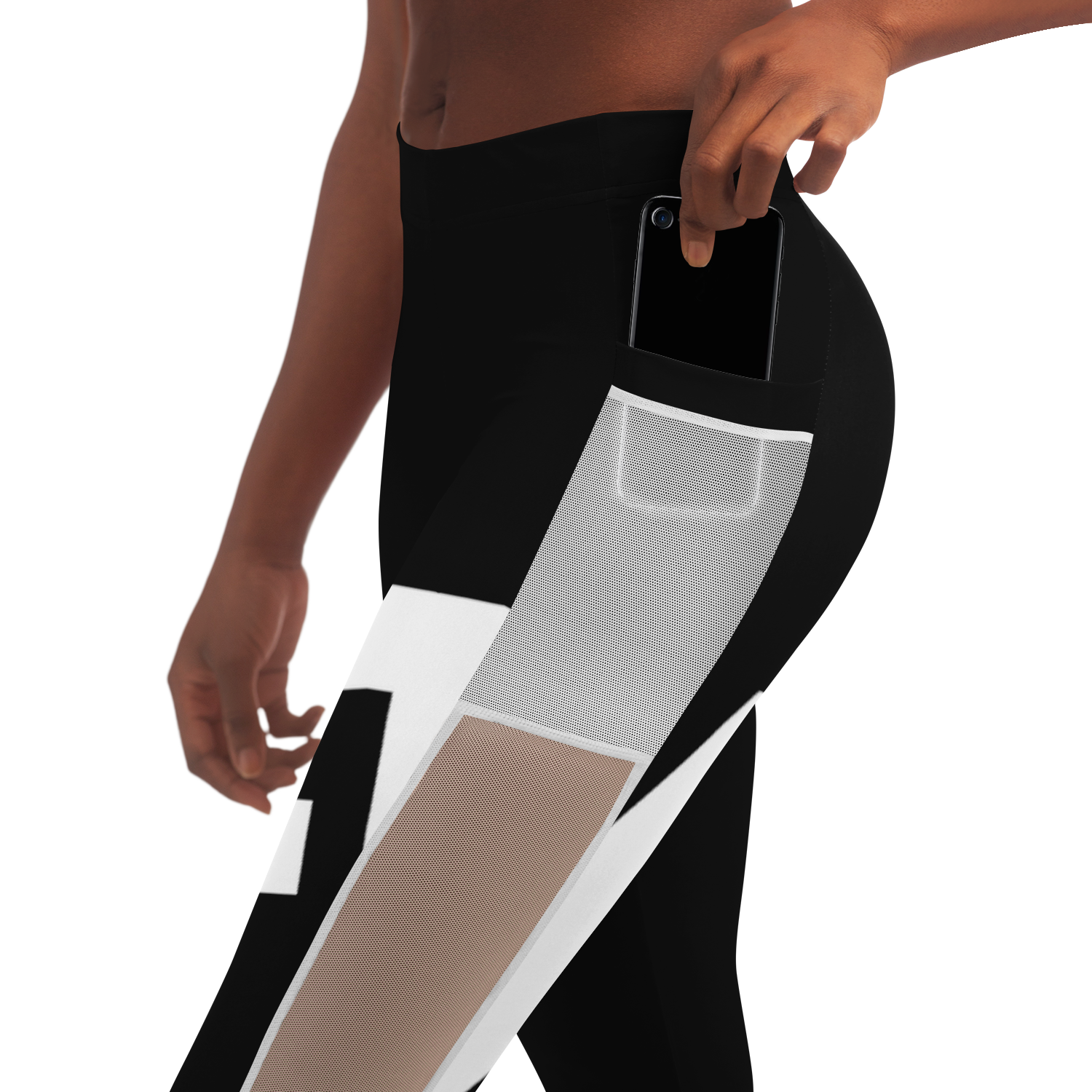 Mesh Pocket Leggings - Fenominal Fitness