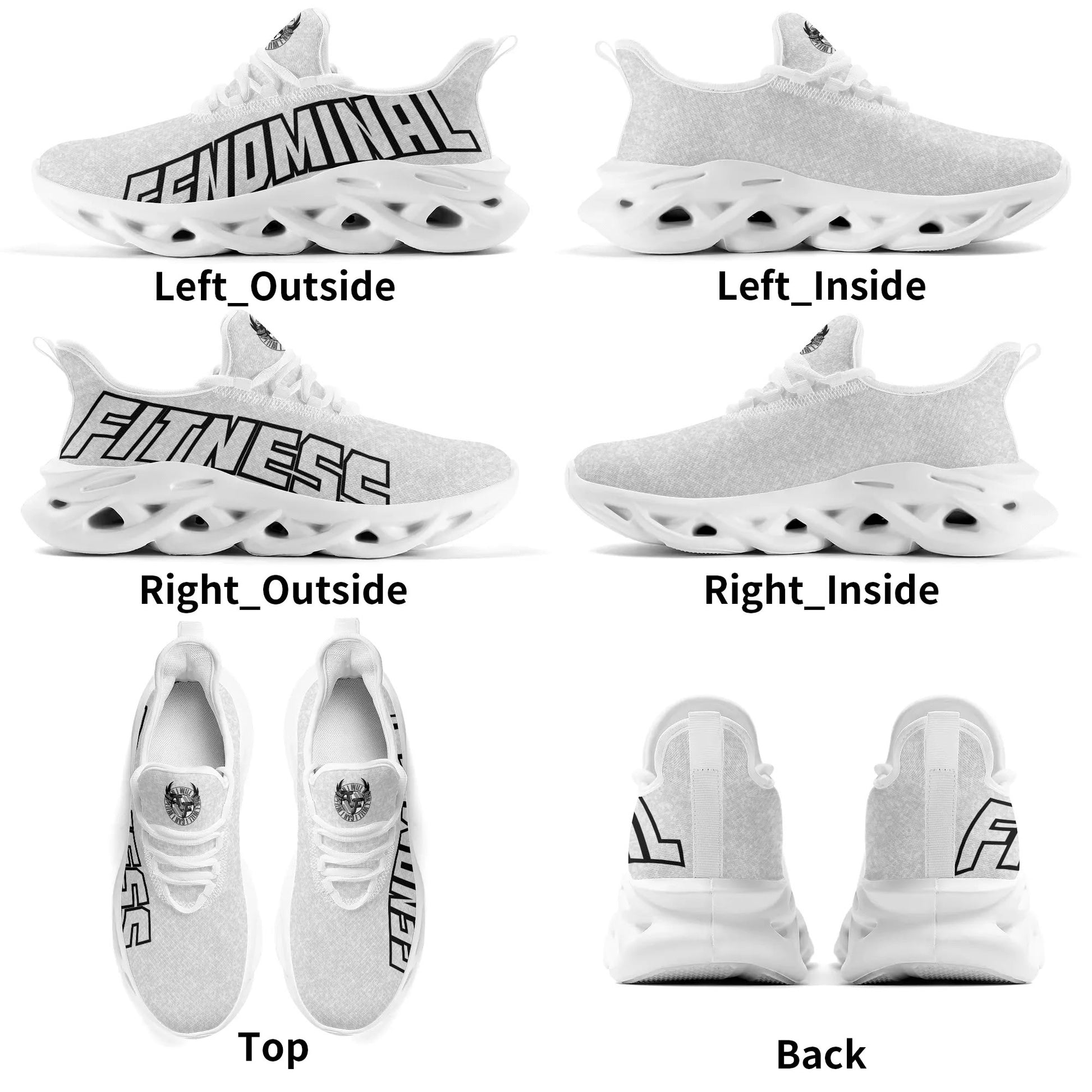 Mens Premium M-sole Sneakers - Fenominal Fitness