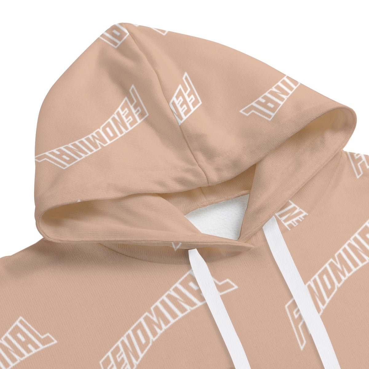 Fenom Fleece Hoodie- Tan - Fenominal Fitness
