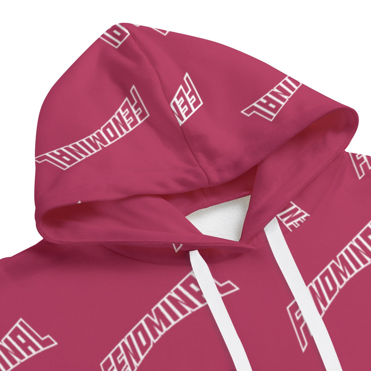 Fenom Fleece Hoodie-Rose - Fenominal Fitness
