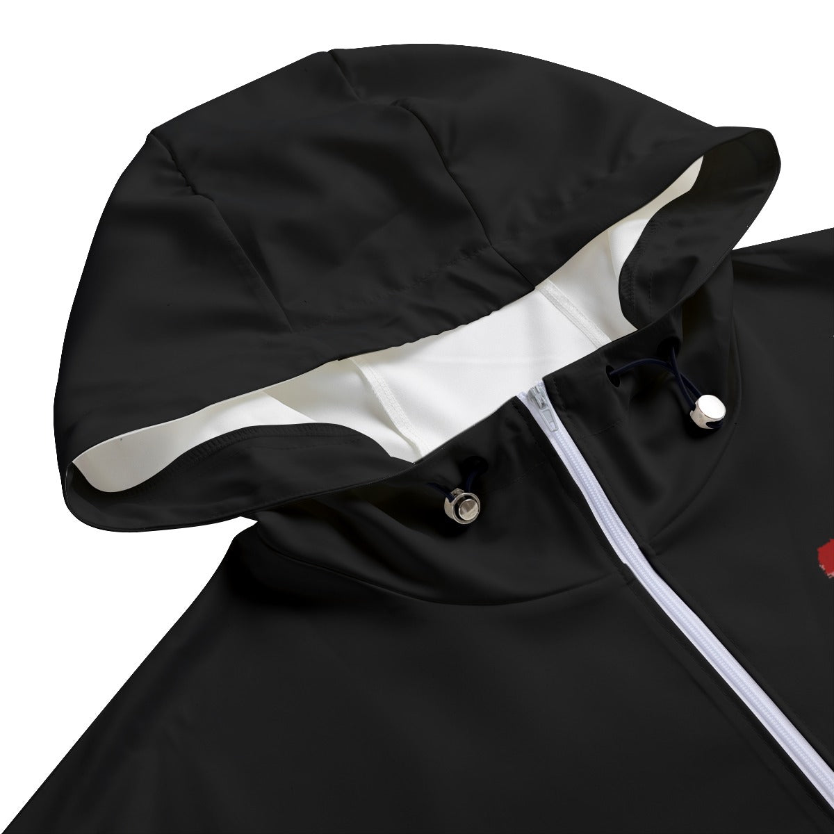 Half Zip Windbreaker Black - Fenominal Fitness