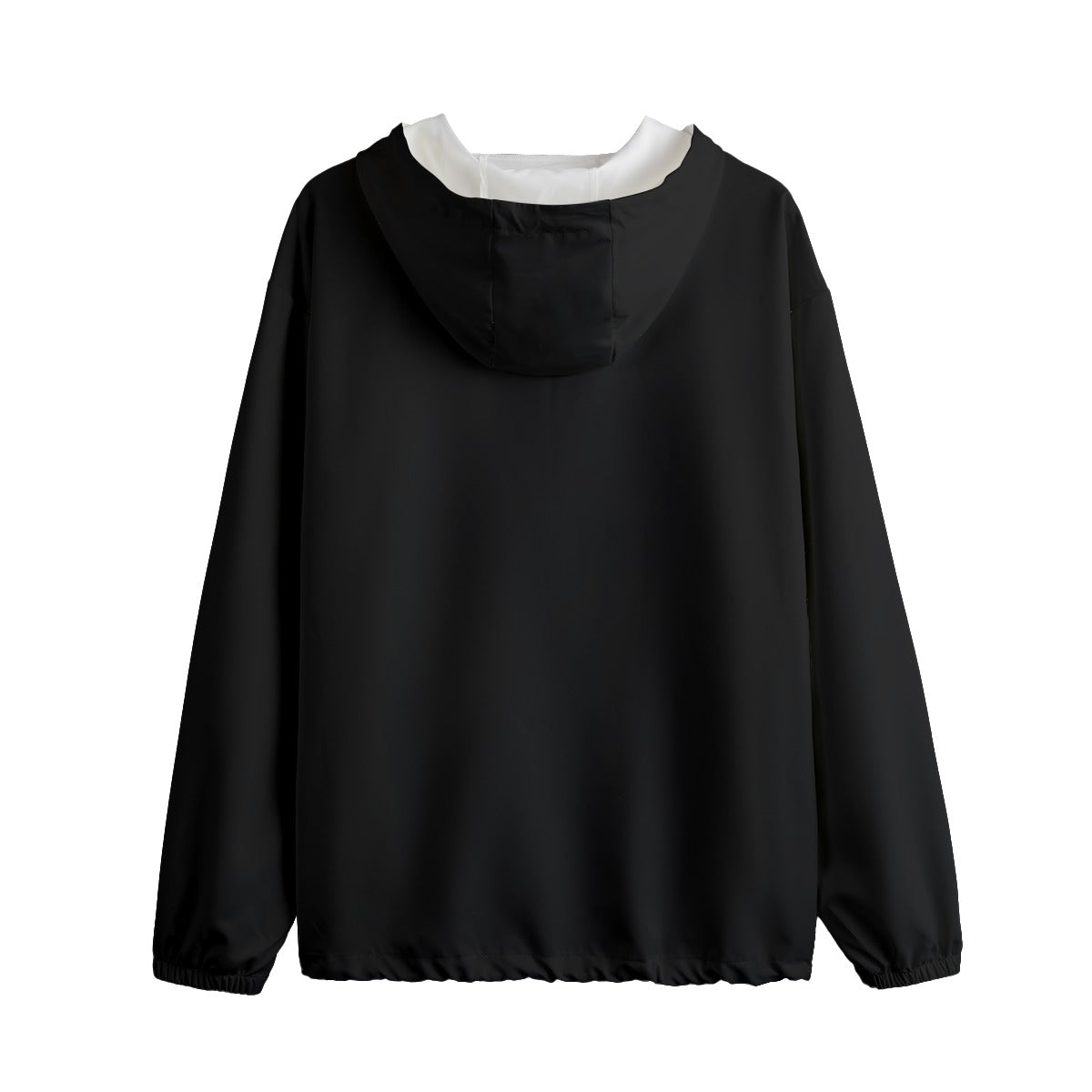 Half Zip Windbreaker Black - Fenominal Fitness