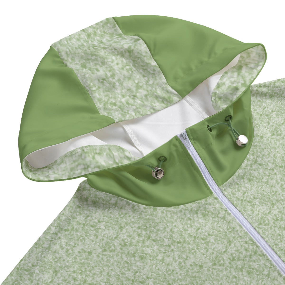 Half Zip Windbreaker Green - Fenominal Fitness